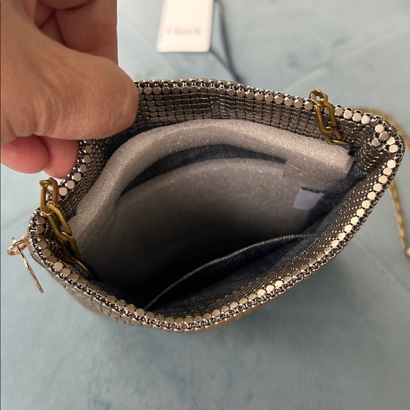 *RARE* Clare V. Crossbody Chainmail Poche - NWT - Picture 7 of 7